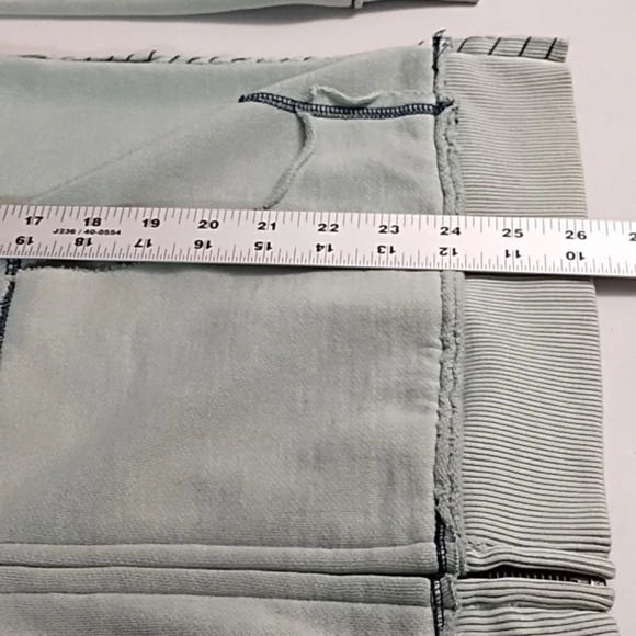 True Grit Lrg PEACE Butterfly Embroider Studs Light Green Hoodie Zip Sweatshirt - Picture 8 of 11